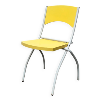 Vintage Italian folding chair by Fly Line