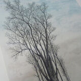 Original lithograph by Loppo Martinez " Elancourt " artist's proof. 21/91. 1982