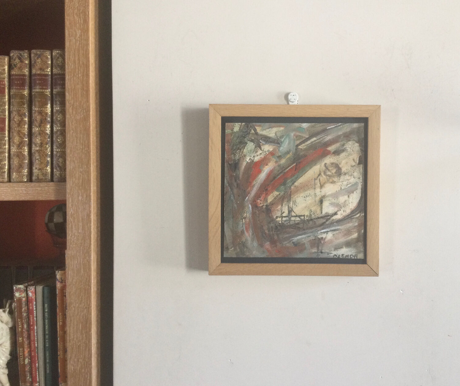 Gouache and watercolour composition by François OZENDA, 1923-1976