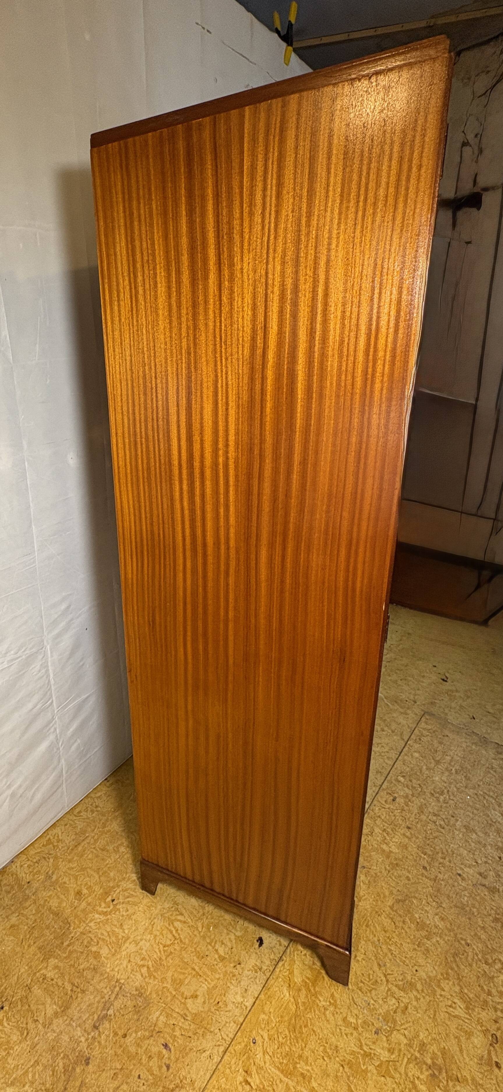 Mid Century Retro Teak Wardrobe by McIntosh 1960 English Designer