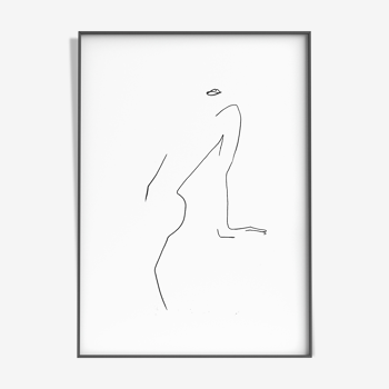 Woman in pose no.1 - 30x42cm