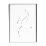 Femme pose no.1 - 30x42cm
