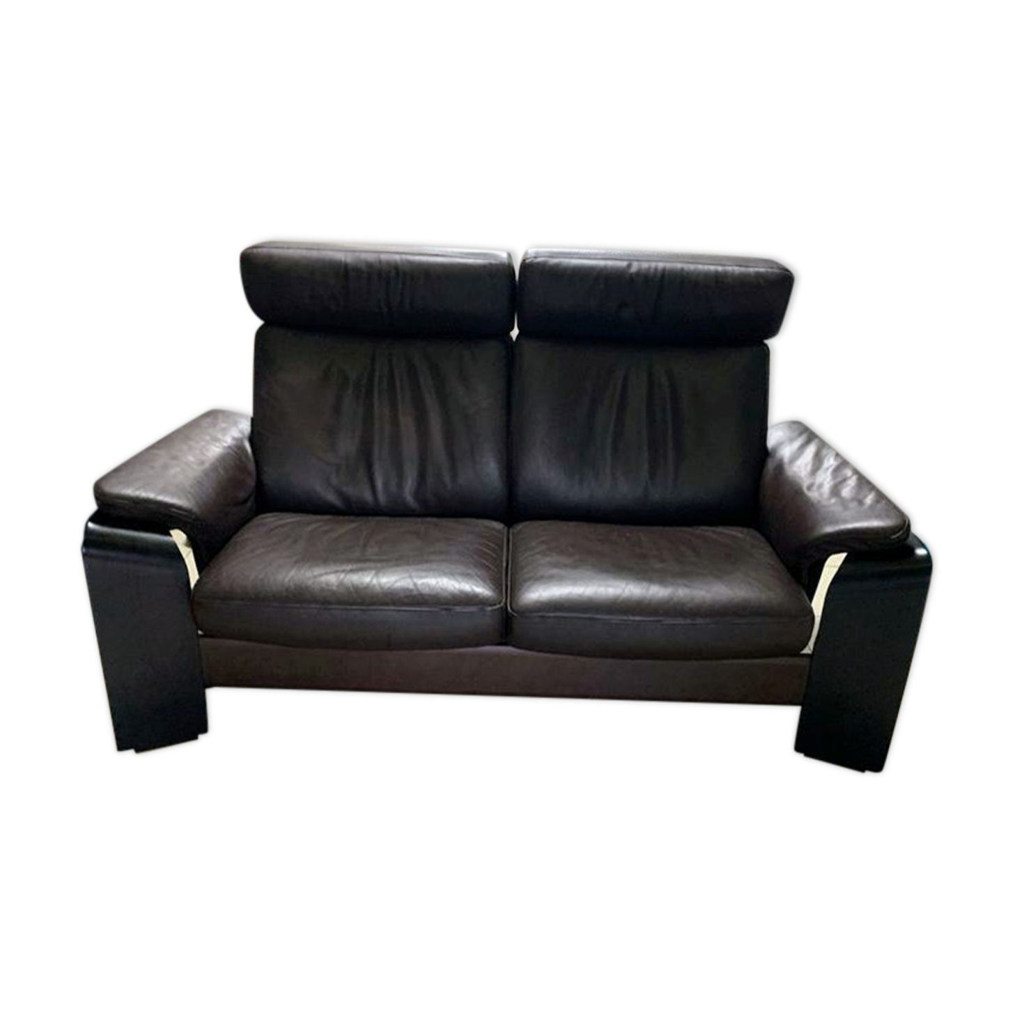 Canape 2 places en cuir Stressless