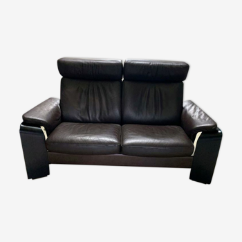 2-seater Stressless leather canape