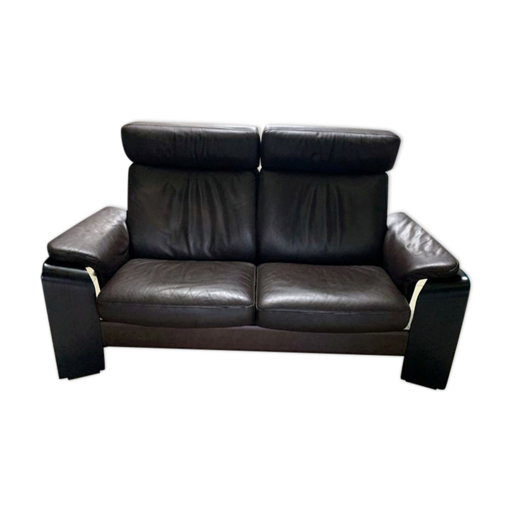 canape-2-places-en-cuir-stressless-selency