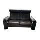 Canape 2 places en cuir Stressless