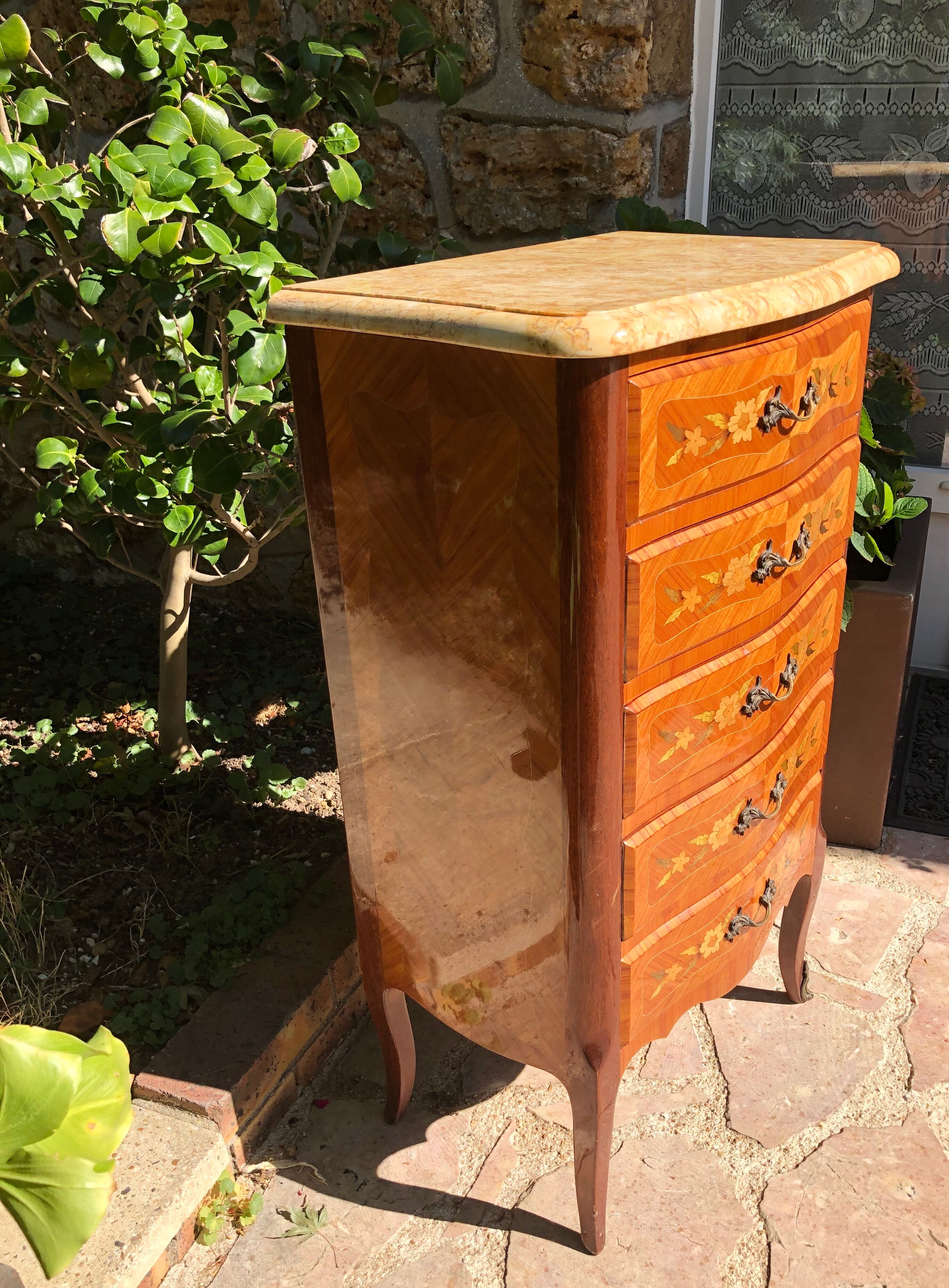 Chiffonnier marked Louis XV