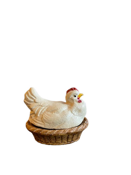 Vintage biscuit chicken chic countryside