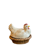 Vintage biscuit chicken chic countryside