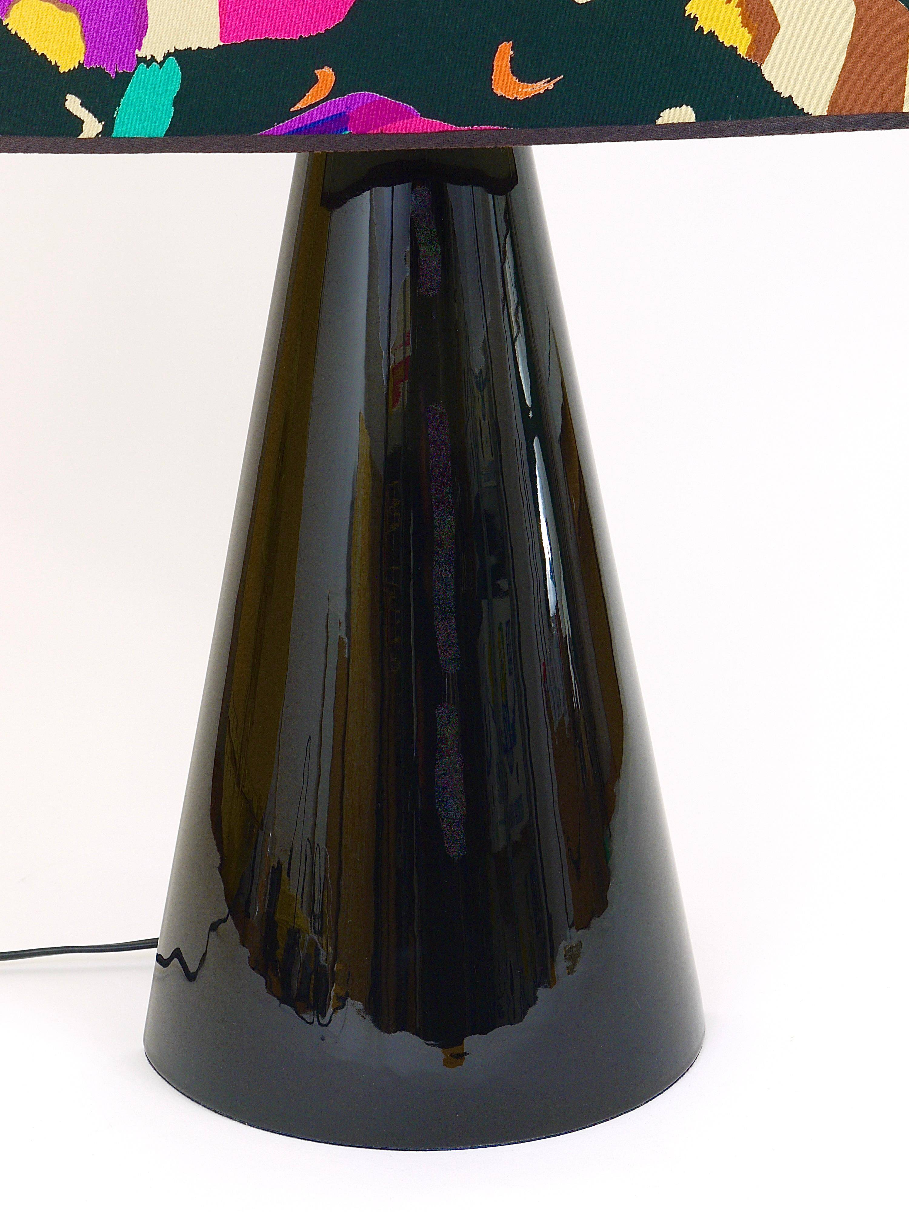 Postmodern table lamp Missoni by Massimo Valloto, Italy, 1980s