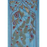 Hand knotted rug, vintage turkish rug 53x187 cm