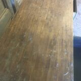 Pine workshop desk