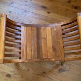 Curule or Dagobert teak seat