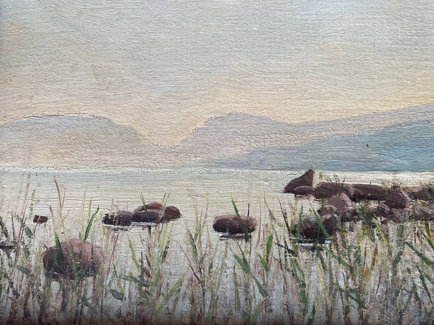 Oil painting by William Rothlisberger 1933
