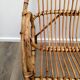 Tub rattan armchair