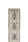 Mid Century Turkish Long Kilim Runner with Modern Design 1'11'' x 13'8''