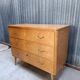 Vintage Scandinavian wooden chest of drawers