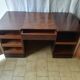 Bureau art déco en palissandre et loupe