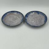 Set of 2 earthenware soup plates