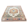 Large oriental wool rug with terracotta geometric patterns 200x300cm