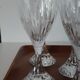 Christofle Cathédrale cut crystal stemware
