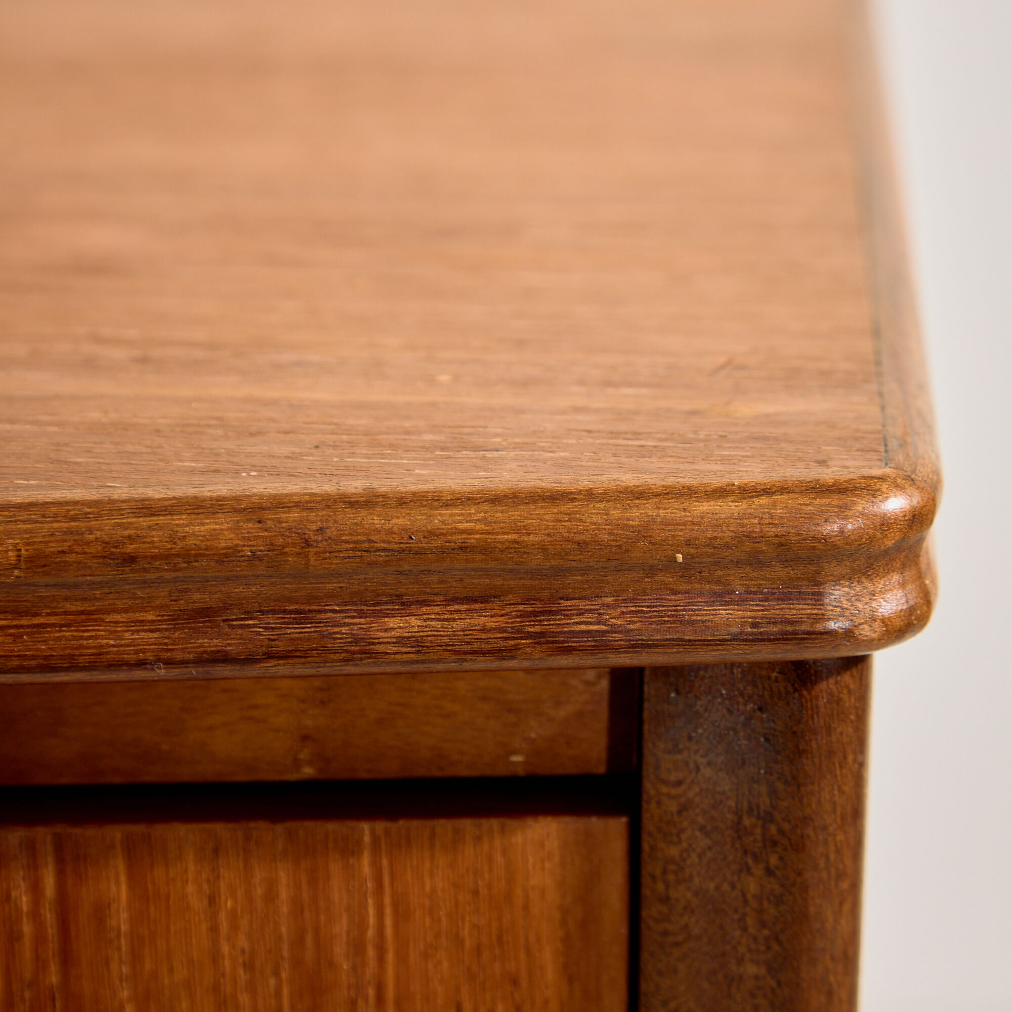 Teak chest of drawers with six drawers