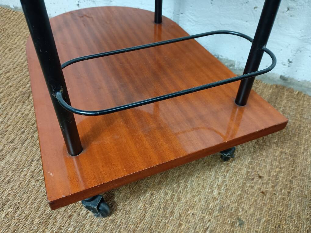 1950s/60s rolling dessert trolley