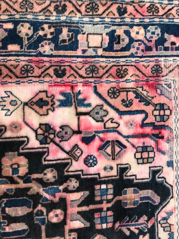 Carpet vintage Persian Hamadan done hand 155 X 262 CM