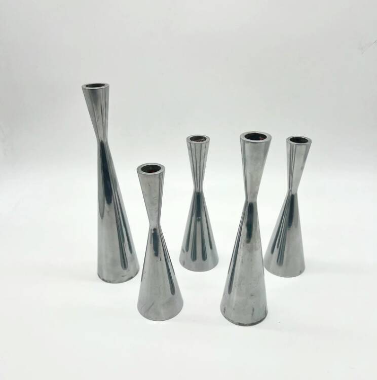 Set of "Erika Pekkari" candlesticks — 1990s