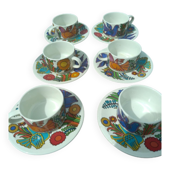 Acapulco coffee cups Villeroy and boch