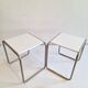 Pair of Bauhaus B9 side tables by Marcel Breuer for Tecta.