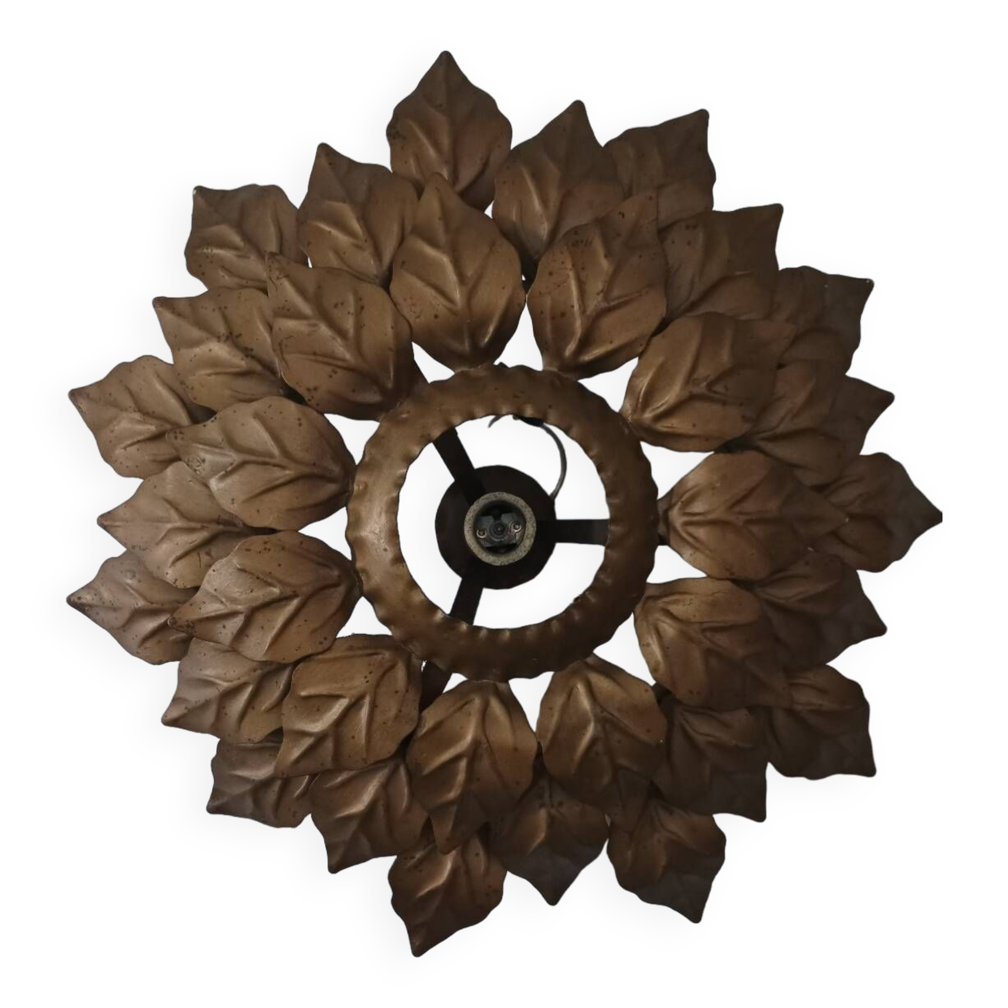 Plafonnier, feuilles de chou