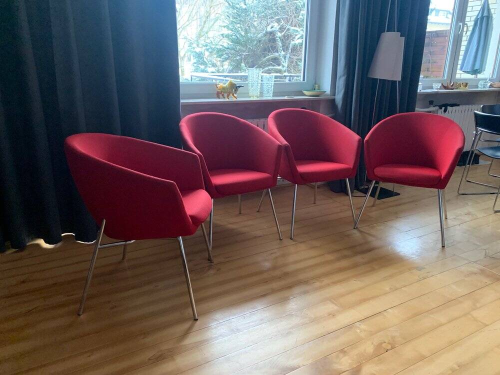 Megan club armchairs by René Holten for Artifort, the Netherlands, 2005, set of 4