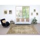 Vintage Turkish Handknotted Wool Rug. Rustic Area Carpet for Cozy Farmhouse Interiors