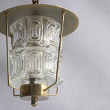 Golden metal lantern