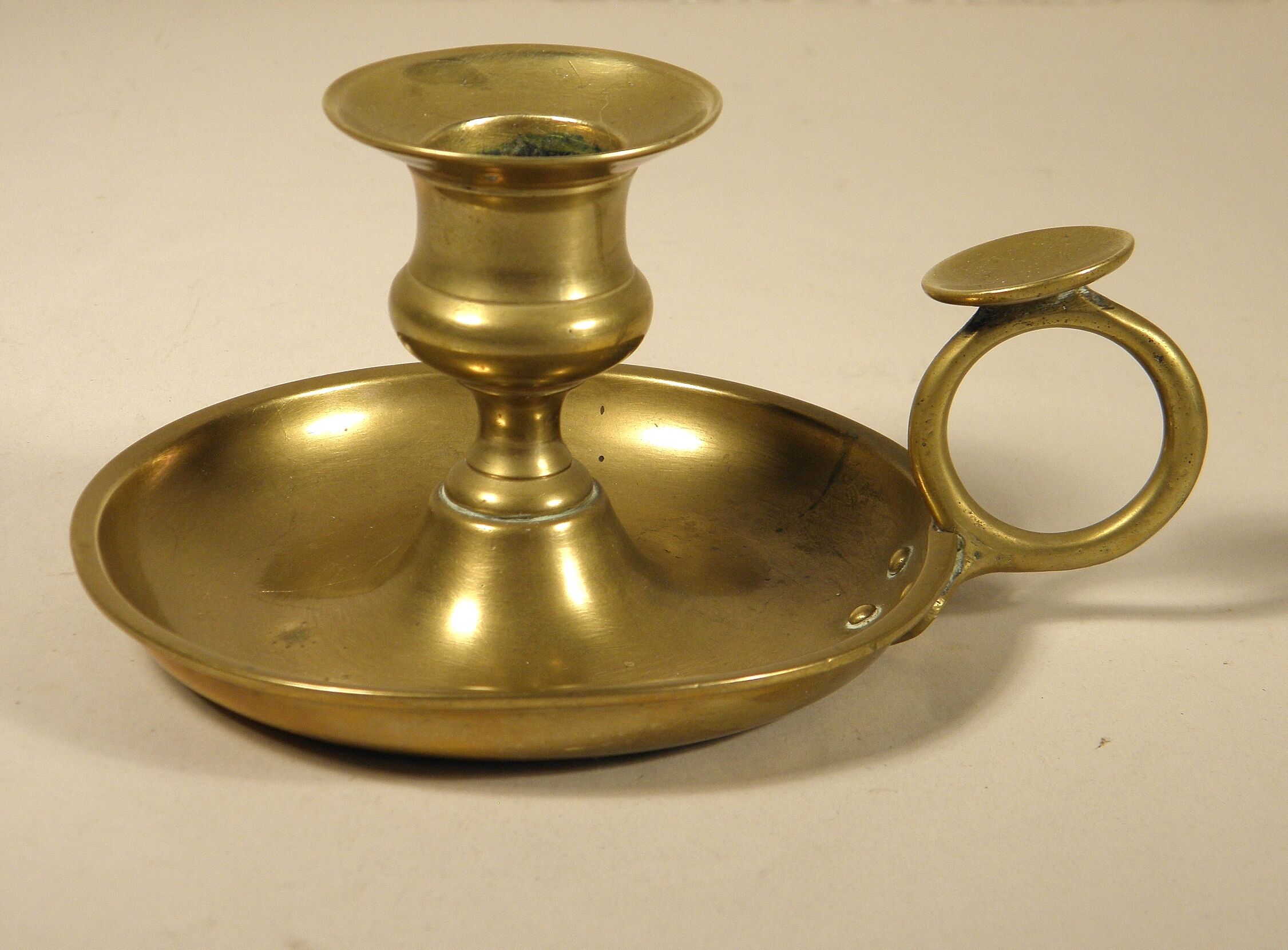 Brass candle holder