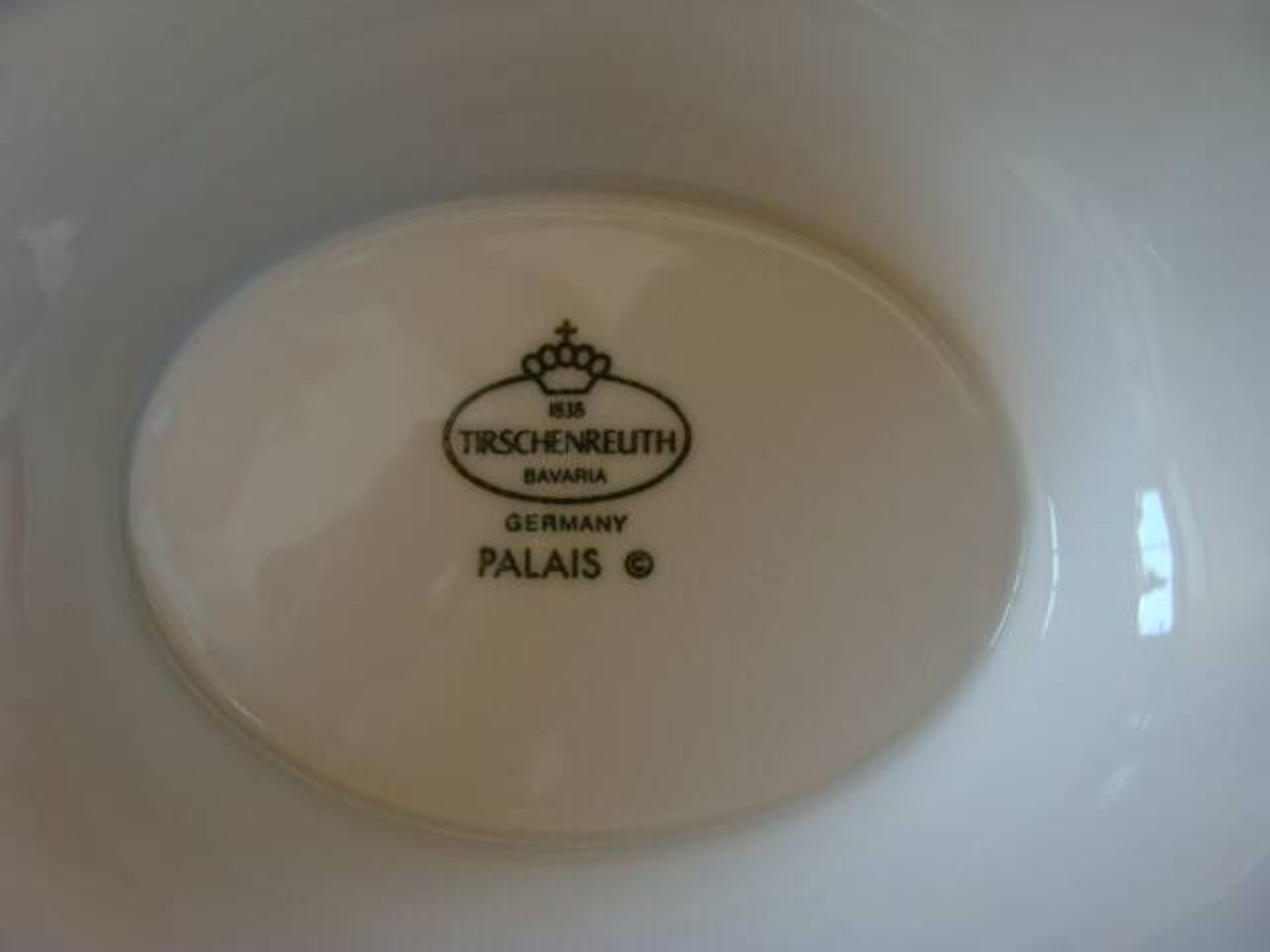 Tirschenreuth porcelain sauceboat