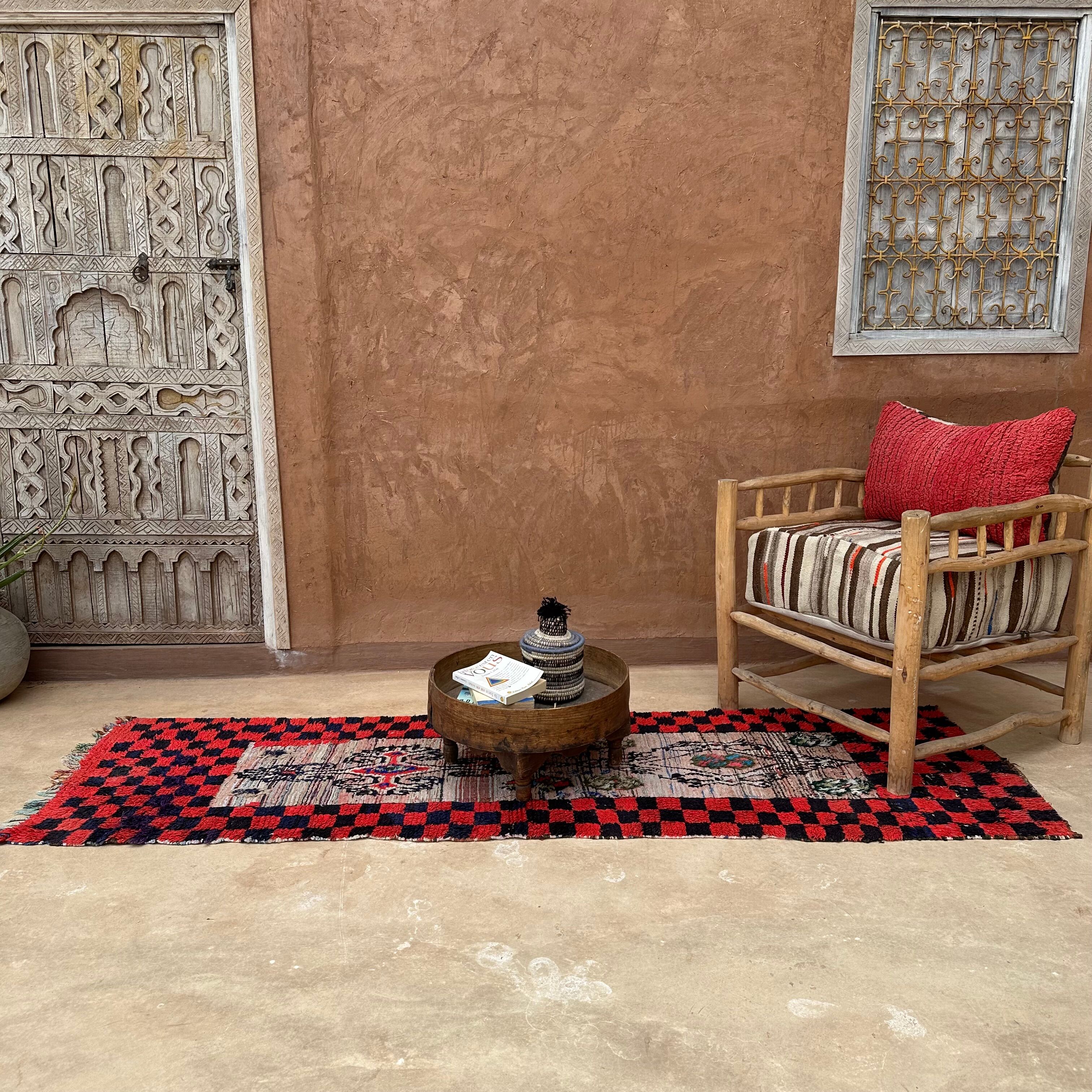 Moroccan corridor carpet - 75 x 243 cm