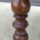 Old louis philippe oval coffee table 1 drawer
