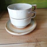 2 large sandstone cups from the Marais