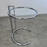 Old Eileen Gray Adjustable Table E1027, United Workshops 80s vintage from Vereinigte Werkstätten Collection