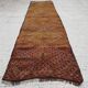 Vintage Turkish hallway rug 71x266 cm