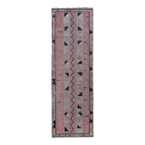 Vintage Turkish Oushak Rug Handwoven 95x300 cm