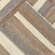 8x10 Brown Beige Rug For Living Room Kilim Rug, 226x306Cm