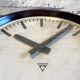 Industrial bakelite factory wall clock from Pragotron, 1960s