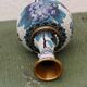 Vase in cloisonné enamels, peonies