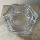 Hexagonal crystal ashtray or pocket