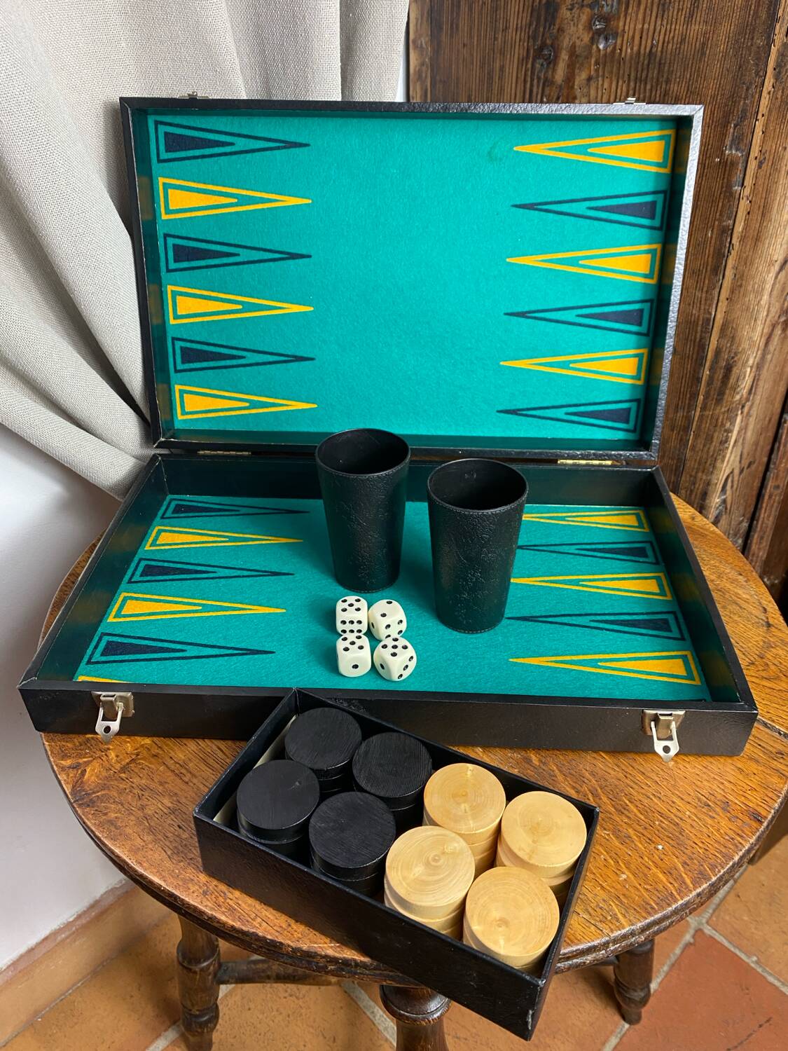 Backgammon, Rachez Paris, 1950s/60s