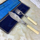 Antique fish service