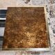 Brass solar flare bar coffee table, Cidue, Italy, 1970s